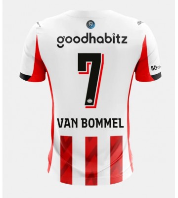 PSV Eindhoven Ruben van Bommel #7 Hjemmebanetrøje 2025-26 Kortærmet
